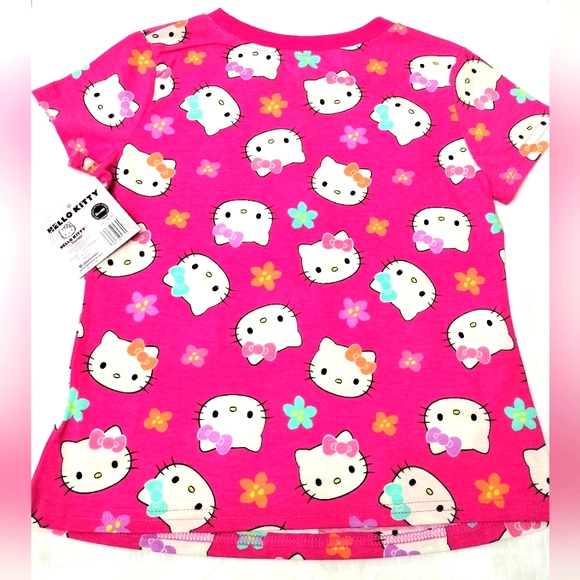 Hello Kitty Girls Tee Shirt Short Sleeve, size 7, New - Picture 5 of 5